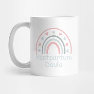 Rainbow Postpartum Doula Mug